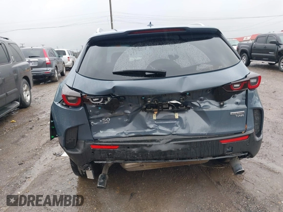 2023 Mazda CX-50 2.5 Turbo Premium Plus Package with VIN 7MMVABEY0PN118351, listed as a IAAI auction lot 41136639 with 17,873 mi miles. Bid and sale history available at carsss.com. Image 16.