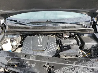 2016 Kia Sedona SX with VIN KNDMC5C1XG6113634, listed as a Copart auction lot 54130725 with 105,278 mi miles and Salvage Title. Bid and sale history available at carsss.com. Image 12.