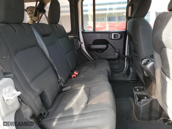 2019 Jeep Wrangler Unlimited Sport S with VIN 1C4HJXDG9KW560079, listed as a Copart auction lot 76454224 with 87,101 mi miles and Salvage Title. Bid and sale history available at carsss.com. Image 11.