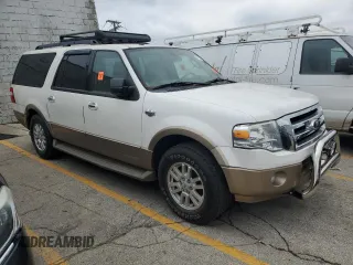 2014 Ford Expedition EL XLT with VIN 1FMJK1J54EEF48197, listed as a Copart auction lot 81914284 with 0 mi miles and Clean Title. Bid and sale history available at carsss.com. Image 4.