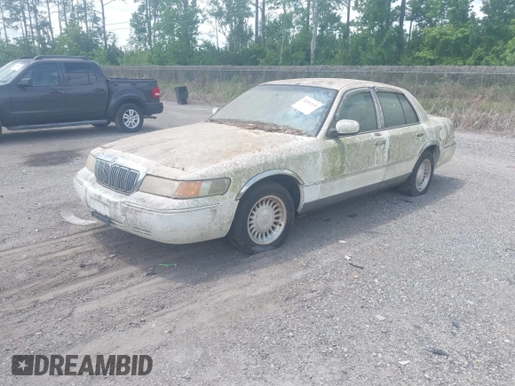 2001 Mercury Grand Marquis LS with VIN 2MEFM75WX1X633210, listed as a IAAI auction lot 42092135 with 161,963 mi miles and . Bid and sale history available at DreamBid. Image 2.