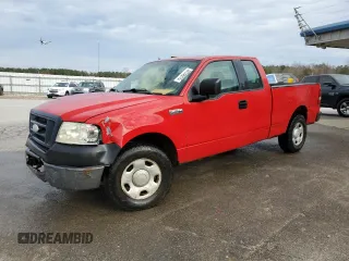 2006 Ford F-150 STX with VIN 1FTRX12W66FA54015, listed as a Copart auction lot 44748215 with 228,711 mi miles and Salvage Title. Bid and sale history available at carsss.com. Image 1.