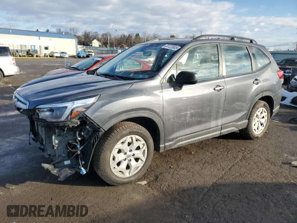 2021 Subaru Forester with VIN JF2SKADC8MH575274, listed as a Copart auction lot 44122885 with 57,492 mi miles and Salvage title. Bid and sale history available at DreamBid. Image 1.