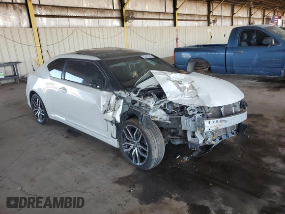 2015 Scion tC z VIN JTKJF5C70FJ003274, wystawiony jako Copart lot #53675415 z przebiegiem 83 326 mil mil oraz Szkoda całkowita • Salvage title. Historia ofert i sprzedaży dostępna na DreamBid. Obrazek 4.