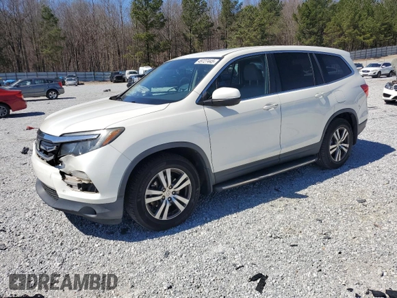2016 Honda Pilot EX-L z VIN 5FNYF5H65GB019498, wystawiony jako Copart lot #49727445 z przebiegiem 247 832 mil mil oraz Szkoda całkowita • Salvage title. Historia ofert i sprzedaży dostępna na DreamBid. Obrazek 1.