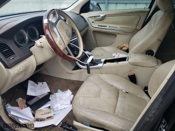 2013 Volvo XC60 3.2L with VIN YV4952DL8D2377174, listed as a Copart auction lot 51682255 with 0 mi miles and Salvage Title. Bid and sale history available at carsss.com. Image 7.