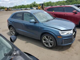 2018 Audi Q3 Premium z VIN WA1ECCFS8JR009981, wystawiony jako Copart lot #58785255 z przebiegiem 85 586 mil mil oraz Szkody całkowita. Historia ofert i sprzedaży dostępna na DreamBid. Obrazek 4.