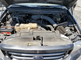 2004 Ford F-250 XL with VIN 1FTNW21L14EA16600, listed as a Copart auction lot 62814805 with 222,493 mi miles and Salvage title. Bid and sale history available at DreamBid. Image 11.