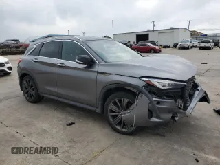 2020 Infiniti QX50 Essential с VIN 3PCAJ5M1XLF116099, выставлен на аукционе Copart как лот 56824854 с пробегом 61 577 миль миль и Списание • Salvage title. История ставок и продаж доступна на DreamBid. Изображение 4.