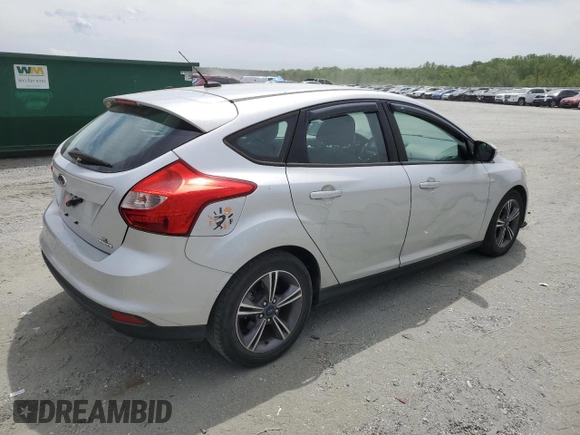 2014 Ford Focus SE with VIN 1FADP3K24EL383496, listed as a Copart auction lot 53344405 with 97,718 mi miles and Clean Title. Bid and sale history available at carsss.com. Image 3.