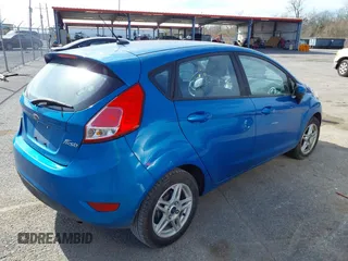 2017 Ford Fiesta SE with VIN 3FADP4EJ2HM158151, listed as a IAAI auction lot 41624161 with 61,284 mi miles. Bid and sale history available at carsss.com. Image 4.