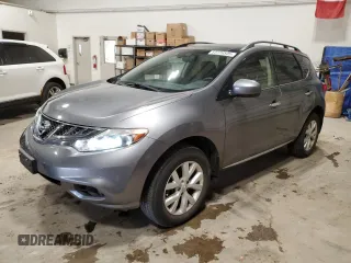 2013 Nissan Murano SV with VIN JN8AZ1MW4DW301943, listed as a Copart auction lot 53739505 with 145,437 mi miles and Clean Title. Bid and sale history available at carsss.com. Image 1.