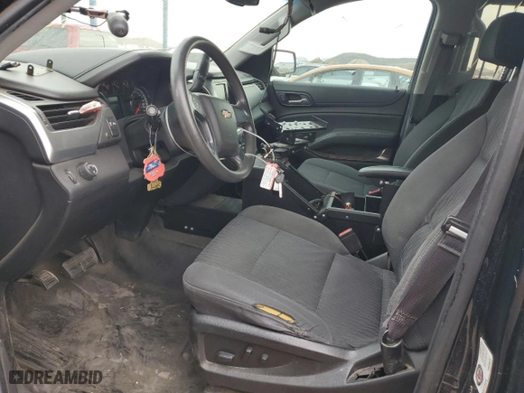 2017 Chevrolet Tahoe Commercial with VIN 1GNLCDEC6HR218814, listed as a Copart auction lot 45400795 with 105,281 mi miles and Salvage Title. Bid and sale history available at carsss.com. Image 7.