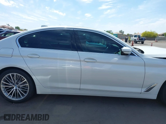 2020 BMW 5 Series 530i with VIN WBAJR3C04LCE17647, listed as a IAAI auction lot 42181535 with 42,265 mi miles and . Bid and sale history available at DreamBid. Image 13.