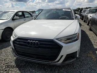 2021 Audi A8 with VIN WAU8DAF81MN011833, listed as a Copart auction lot 74031874 with 53,125 mi miles and Non Repairable. Bid and sale history available at carsss.com. Image 5.