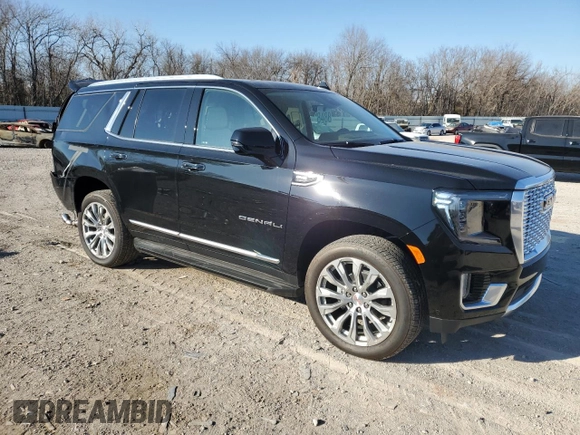 2024 GMC Yukon Denali with VIN 1GKS2DKLXRR402932, listed as a Copart auction lot 86867404 with 280 mi miles and Salvage Title. Bid and sale history available at carsss.com. Image 4.