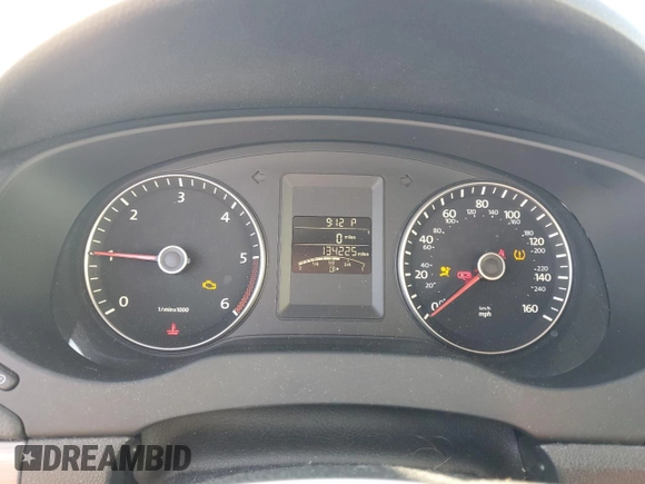 2014 Volkswagen Jetta TDI w/Premium with VIN 3VWLL7AJ2EM363857, listed as a Copart auction lot 54721665 with 134,225 mi miles and Salvage title. Bid and sale history available at DreamBid. Image 9.