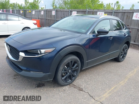 2024 Mazda CX-30 S Select Sport with VIN 3MVDMBBM3RM655084, listed as a IAAI auction lot 42213293 with 27,187 mi miles and . Bid and sale history available at carsss.com. Image 18.