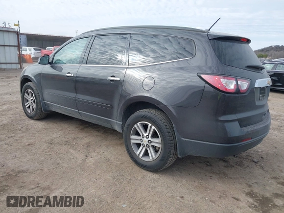 2015 Chevrolet Traverse LT with VIN 1GNKRGKD8FJ325528, listed as a IAAI auction lot 41654599 with 151,562 mi miles. Bid and sale history available at carsss.com. Image 3.