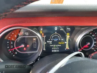 2022 Jeep Wrangler Unlimited Rubicon z VIN 1C4HJXFN9NW186122, wystawiony jako Copart lot #79685634 z przebiegiem 81 332 mil mil oraz Szkoda całkowita • Salvage title. Historia ofert i sprzedaży dostępna na DreamBid. Obrazek 9.
