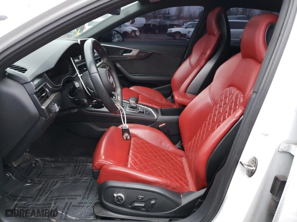 2019 Audi S4 Premium Plus with VIN WAUB4AF46KA078743, listed as a Copart auction lot 38001543 with 58,087 mi miles. Bid and sale history available at carsss.com. Image 7.