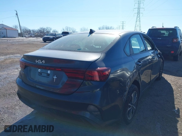 2024 Kia Forte LXS with VIN 3KPF24AD5RE767778, listed as a IAAI auction lot 41415753 with 11,321 mi miles and . Bid and sale history available at DreamBid. Image 4.