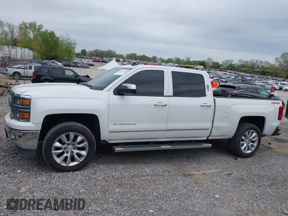2014 Chevrolet Silverado 1500 LTZ with VIN 3GCUKSEC8EG201285, listed as a IAAI auction lot 41995932 with 128,071 mi miles. Bid and sale history available at carsss.com. Image 14.