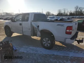 2007 Ford F-150 STX with VIN 1FTRX14W27FB66003, listed as a Copart auction lot 42563555 with 255,302 mi miles and Salvage Title. Bid and sale history available at carsss.com. Image 2.