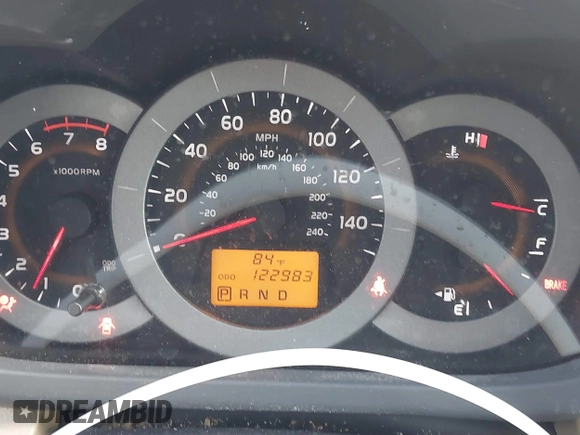 2011 Toyota RAV4 Ltd with VIN 2T3DK4DV6BW054846, listed as a IAAI auction lot 37560883 with 122,983 mi miles. Bid and sale history available at carsss.com. Image 7.