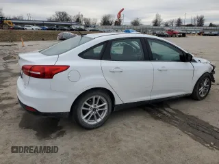 2018 Ford Focus SE with VIN 1FADP3F24JL294841, listed as a Copart auction lot 44730585 with 95,198 mi miles and Salvage Title. Bid and sale history available at carsss.com. Image 3.