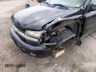 2006 Chevrolet TrailBlazer LS with VIN 1GNDT13S962203744, listed as a Copart auction lot 40953483 with 235,276 mi miles and Salvage Title. Bid and sale history available at DreamBid. Image 9.