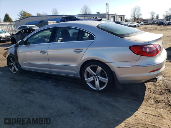 2010 Volkswagen CC with VIN WVWGU9AN9AE553770, listed as a Copart auction lot 45360625 with Not Provided miles and Salvage Title. Bid and sale history available at DreamBid. Image 2.