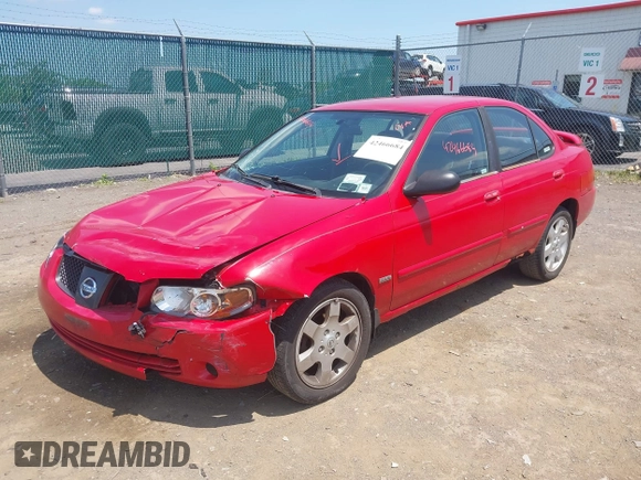 2006 Nissan Sentra S z VIN 3N1CB51D46L586139, wystawiony jako IAAI lot #42466684 z przebiegiem 157 330 mil mil oraz . Historia ofert i sprzedaży dostępna na DreamBid. Obrazek 2.