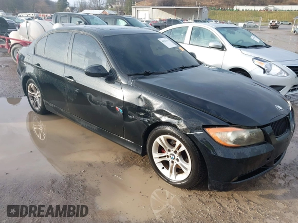 2008 BMW 3 Series 328i with VIN WBAVA33518KX87050, listed as a IAAI auction lot 40961613 with 189,357 mi miles and . Bid and sale history available at DreamBid. Image 1.