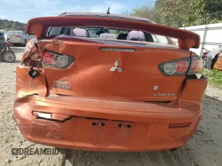2011 Mitsubishi Lancer GTS with VIN JA32U8FW4BU030443, listed as a Copart auction lot 79494144 with 191,235 mi miles and Salvage Title. Bid and sale history available at DreamBid. Image 6.