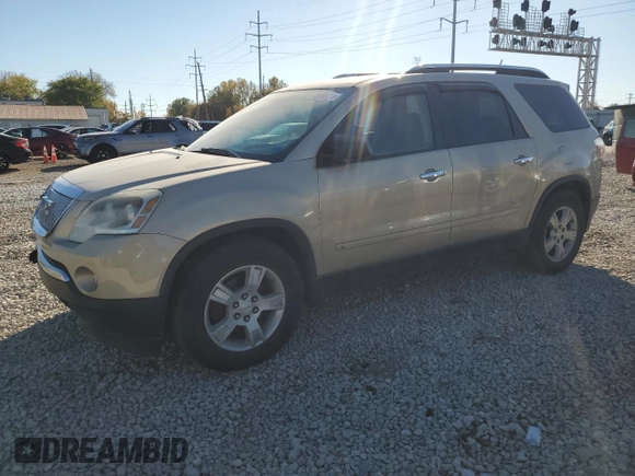 2009 GMC Acadia SLE1 z VIN 1GKEV13D49J114364, wystawiony jako Copart lot #77308824 z przebiegiem 121 530 mil mil oraz Szkoda całkowita • Salvage title. Historia ofert i sprzedaży dostępna na DreamBid. Obrazek 1.