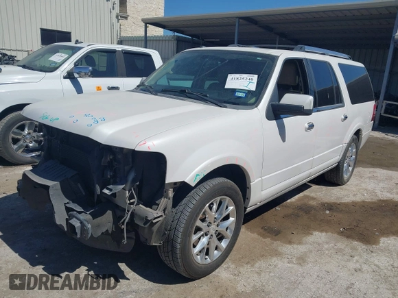 2015 Ford Expedition Max Limited with VIN 1FMJK1KT6FEF49821, listed as a IAAI auction lot 41825240 with 180,460 mi miles. Bid and sale history available at carsss.com. Image 18.