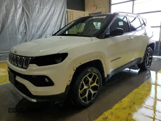 2025 Jeep Compass Limited with VIN 3C4NJDCN0ST509688, listed as a Copart auction lot 63526395 with 38,348 mi miles and Clean title. Bid and sale history available at DreamBid. Image 1.