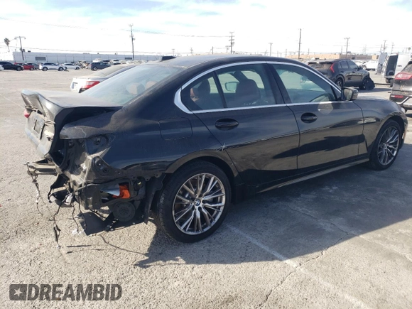 2024 BMW 3 Series 330i with VIN 3MW69FF01R8D91833, listed as a Copart auction lot 84419544 with 7,737 mi miles and Salvage Title. Bid and sale history available at carsss.com. Image 3.