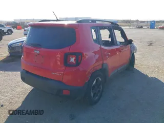 2017 Jeep Renegade Sport with VIN ZACCJAAB6HPF69344, listed as a IAAI auction lot 40994539 with Not Provided miles and . Bid and sale history available at DreamBid. Image 4.