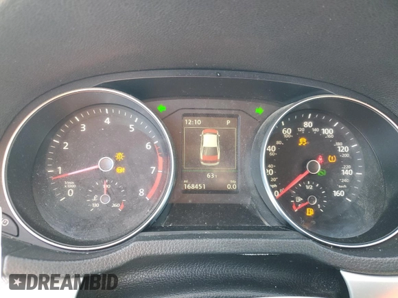 2019 Volkswagen Passat Wolfsburg Edition z VIN 1VWLA7A38KC009068, wystawiony jako Copart lot #52693525 z przebiegiem 168 451 mil mil oraz Szkoda całkowita • Salvage title. Historia ofert i sprzedaży dostępna na DreamBid. Obrazek 9.