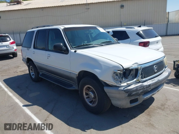 1998 Mercury Mountaineer with VIN 4M2ZU52P9WUJ11869, listed as a IAAI auction lot 42762225 with 241,105 mi miles and . Bid and sale history available at DreamBid. Image 1.