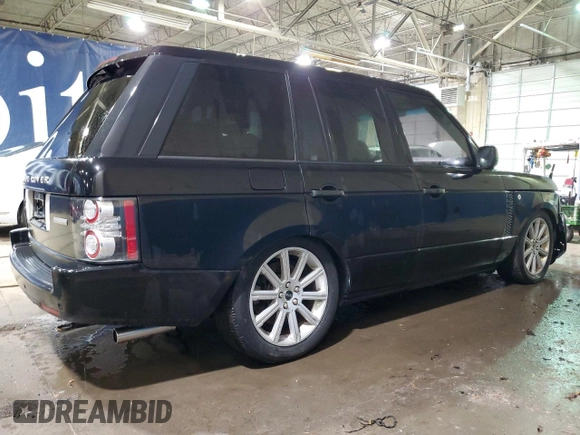 2012 Land Rover Range Rover SC with VIN SALMF1E44CA375043, listed as a Copart auction lot 84975824 with Not provided miles and Clean title. Bid and sale history available at DreamBid. Image 3.
