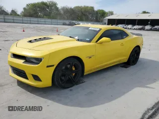 2014 Chevrolet Camaro SS with VIN 2G1FS1EW8E9305792, listed as a Copart auction lot 50789035 with 97,929 mi miles and Clean Title. Bid and sale history available at carsss.com. Image 1.