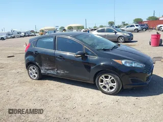 2015 Ford Fiesta SE with VIN 3FADP4EJXFM190262, listed as a IAAI auction lot 41997760 with 81,522 mi miles. Bid and sale history available at carsss.com. Image 1.