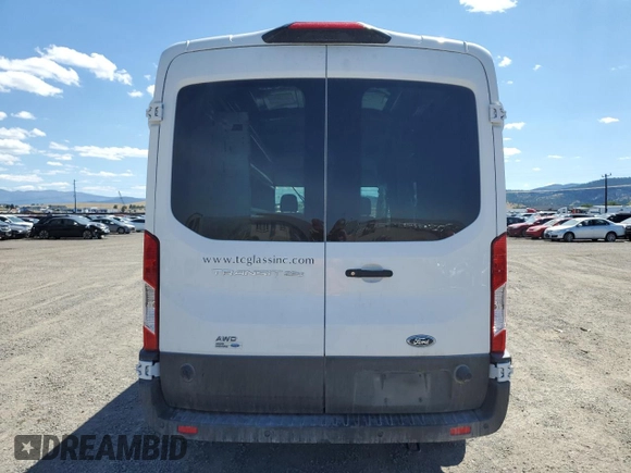 2024 Ford Transit Cargo with VIN 1FTBR2C81RKA19704, listed as a Copart auction lot 65252654 with Not provided miles and Salvage title. Bid and sale history available at DreamBid. Image 6.