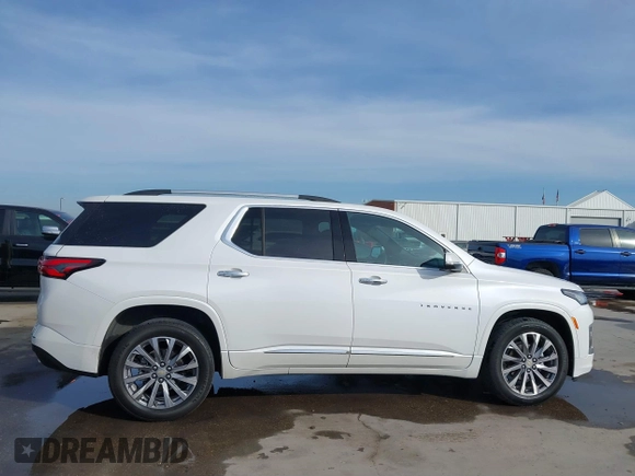 2023 Chevrolet Traverse Premier with VIN 1GNERKKW7PJ276518, listed as a IAAI auction lot 41860600 with 25,529 mi miles and . Bid and sale history available at DreamBid. Image 13.