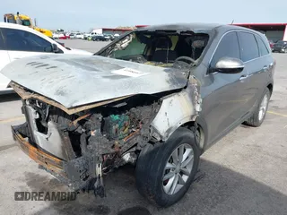 2018 Kia Sorento LX with VIN 5XYPG4A34JG411049, listed as a IAAI auction lot 41080821 with 1 mi miles. Bid and sale history available at carsss.com. Image 12.