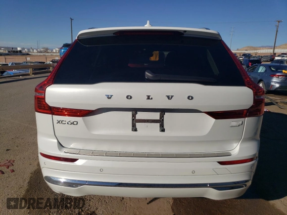 2022 Volvo XC60 Recharge Plug-In Hybrid Inscription with VIN YV4BR0DL9N1962007, listed as a Copart auction lot 46642625 with 46,517 mi miles and Salvage Title. Bid and sale history available at carsss.com. Image 6.