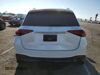 2023 Mercedes-Benz GLE 53 AMG with VIN 4JGFB6BBXPA855245, listed as a Copart auction lot 73234834 with 13,977 mi miles and Salvage title. Bid and sale history available at DreamBid. Image 6.